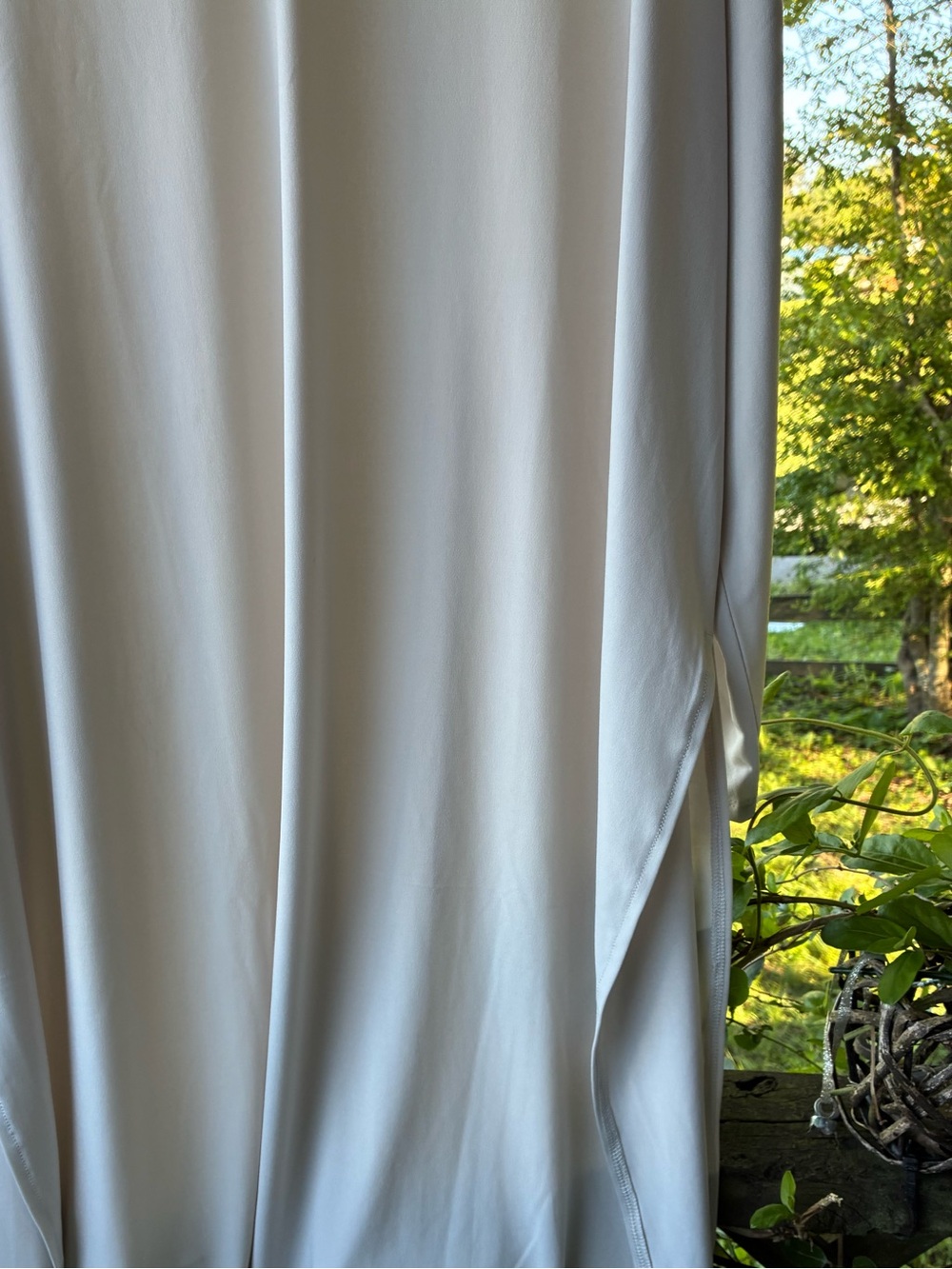 Lane Bryant Soft Cream V-Neck Layering Top